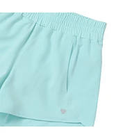 Lands' End Big Girls Plus Stretch Woven Active Shorts