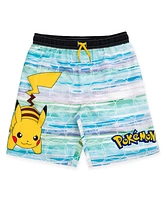 Pokemon Boys Swim Trunks Bathing Suit