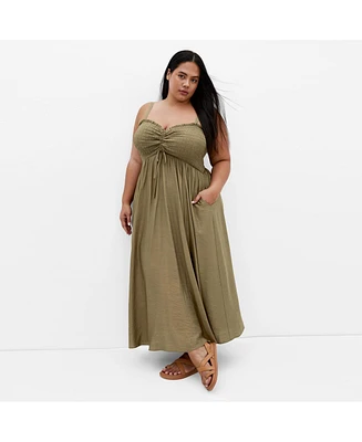City Chic Plus Maui Maxi Dress
