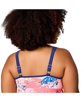 Free Country Plus Double Strap Tankini Top