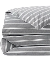 Lands' End Oxford Yarn Dyed Cotton Reversible Duvet Cover
