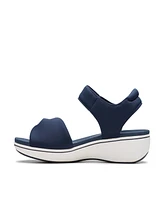 Clarks Cloudsteppers Women's Breeze Rae Sara Riptape Flat Sandals