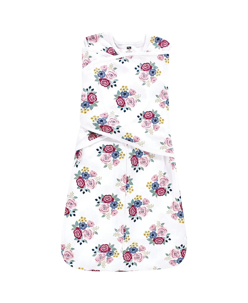 Hudson Baby Girls Convertible Swaddle Sleep Sack, Dreamer