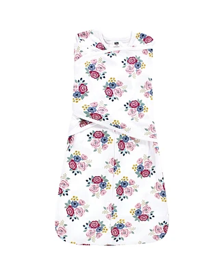 Hudson Baby Girls Convertible Swaddle Sleep Sack, Dreamer
