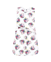 Hudson Baby Girls Convertible Swaddle Sleep Sack, Dreamer