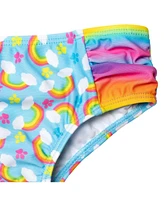Paw Patrol Toddler Girls One Piece Bathing Suit Rash Guard Tankini Top Bikini Bottom and Skort 5 Swimsuit Set