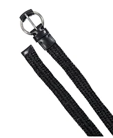 Michael Kors 32mm Woven Raffia Belt