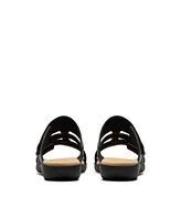 Clarks Collection Women's Elizabelle Ave Slip-On Flat Sandals