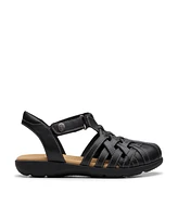 Clarks Collection Women's Elizabelle Mia Riptape Flat Sandals