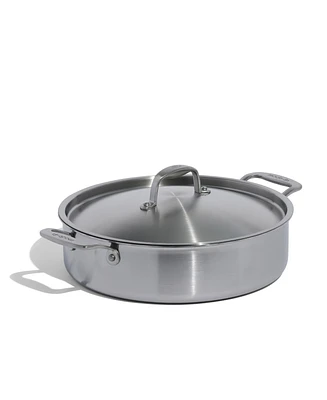 Made In Stainless Steel Clad 6-Quart Rondeau with Lid