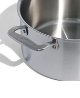 Made In Stainless Steel Clad -Quart Stock Pot with Lid