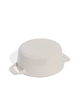 Made Enameled Cast Iron 5.5-Quarts Round Dutch Oven with Lid