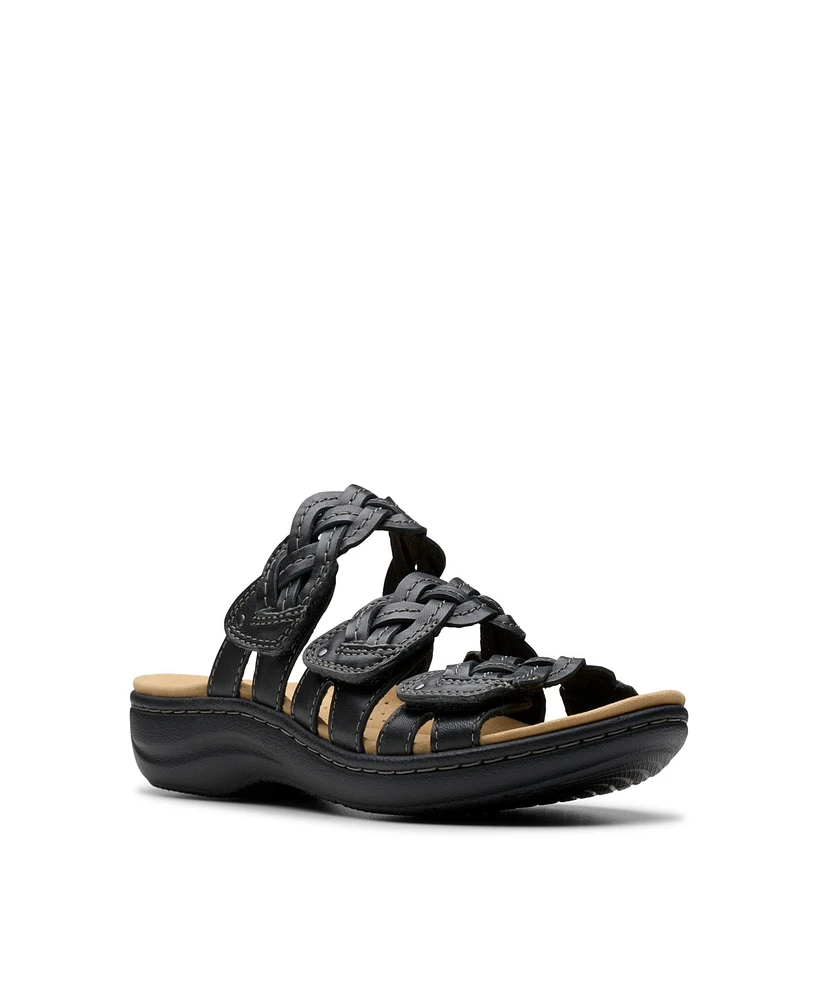Clarks Collection Women's Laurieann Rio Slip-On Flat Sandals