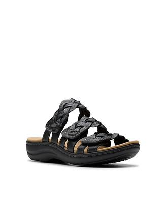 Clarks Collection Women's Laurieann Rio Slip-On Flat Sandals