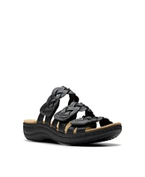 Clarks Collection Women's Laurieann Rio Slip-On Flat Sandals