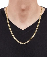 Italian Gold Polished Mariner Link 20" Chain Necklace (5.5MM) in 14k Gold