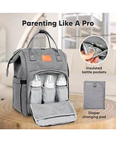 Original Diaper Bag Backpack, Multi-Functional Baby Bags with Changing Pad