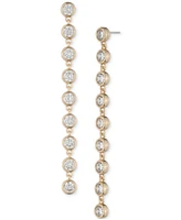 Lauren Ralph Cubic Zirconia Linear Drop Earrings