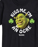 Airwaves Men's Shrek Kiss Me I'm An Ogre Short Sleeve T-Shirt
