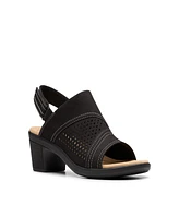 Clarks Collection Women's Emily2 Mist Block Heel Sandals