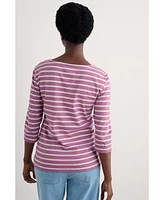 Seasalt Cornwall Women's Sailor Quarter Sleeve Top
