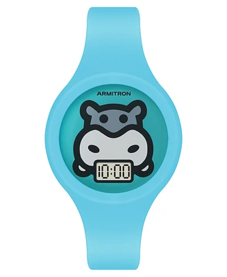 Armitron Kid's Quartz Happy Pals Silicone Watch