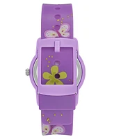 Armitron Kid's Quartz Playtime Purple Butterflies Watch, 30mm