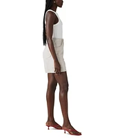 Levi's Premium Women's Cotton High Rise Baggy Shorts