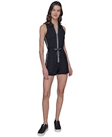 Karl Lagerfeld Paris Women's Drawstring Romper