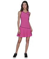 Karl Lagerfeld Paris Women's Sleeveless Pleated Minidress