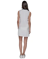 Karl Lagerfeld Paris Women's Sleeveless Polo Shirt