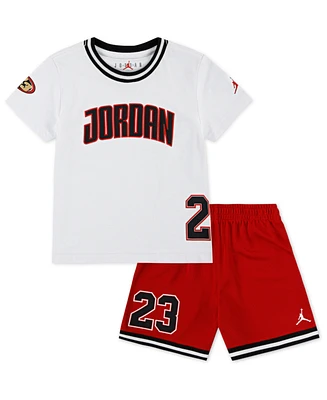 Jordan Toddler Boys 2-Piece Play-Off T-Shirt and Shorts Set