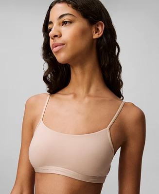 Calvin Klein Women's Form To Body Lightly Lined Bralette QF7554