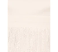 Adrianna Plus Crepe & Lace Midi Dress