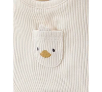 Carter's Baby Duck Bibs, 3 Pack