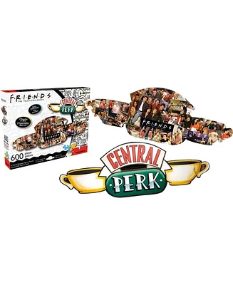 Friends Central Perk & Collage 600 Piece 2 Sided Die Cut Jigsaw Puzzle