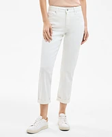 Style & Co Women's High Stretch Mid-Rise Girlfriend Jeans, Exclusively at Macy's