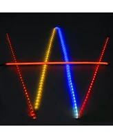 DELight 20Pcs 39" Pvc Channel Mounting Holder for 11/16" Led Neon Strip Light