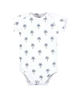 Hudson Baby Boys Cotton Bodysuits Safari World, Preemie