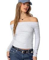 Edikted Women's Claudie Fold Over Top