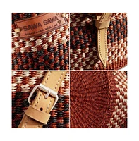 Waves on Earth Handmade Sisal Tote Bag
