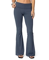 Edikted Women's Jayna Fold Over Leggings