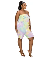 L I V D Plus Tie Dye Romper