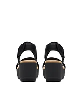 Clarks Collection Women's Wrenly Eve Wedge Sandals
