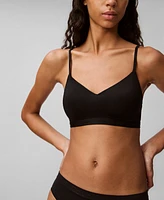 Calvin Klein Women's Form To Body Lightly Lined Bralette QF7618