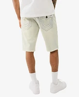 True Religion Men's Ricky Fray Flap Straight Shorts