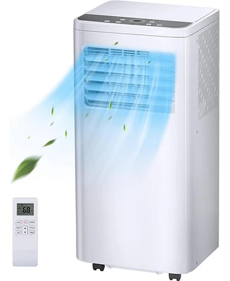 Zafro 10,000 Btu Portable Air Conditioner, 3-in-1 Ac Unit for Rooms up to 400 Sq. Ft, with Remote Control, 24H Timer, Sleep Mode & Window Kit, Ideal f