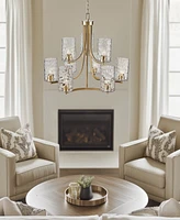 Hampton Hill 31.25" Opulentia 9-light Iron Chandelier