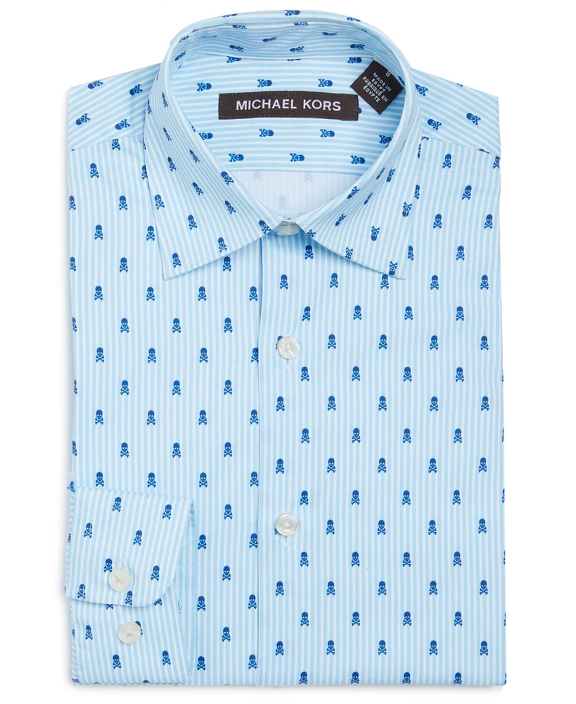 Michael Kors Big Boys Collared Classic Shirt