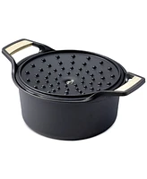 Victoria Signature Series 6 Qt Cast Iron Dutch Oven with Lid